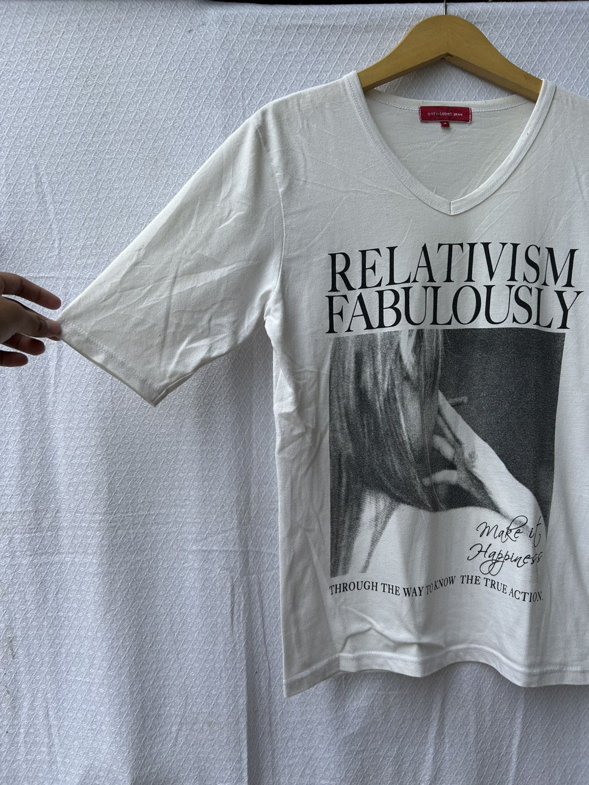 If Six Was Nine Anti-Lebel Jean Make it Happiness tee Size US M / EU 48-50 / 2 - 3 Thumbnail