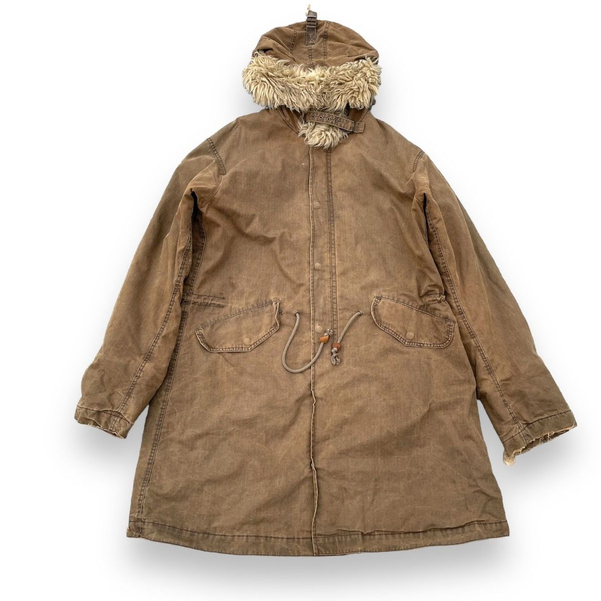 14th Addiction 🇯🇵 010920 THE NINE HEADS FUR PARKA JACKET Size US L / EU 52-54 / 3 - 1 Thumbnail