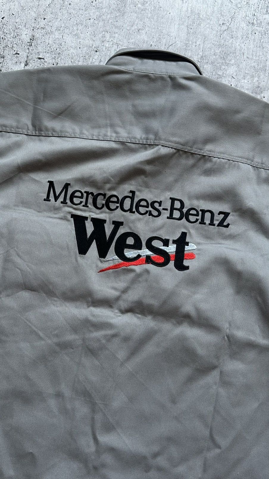 Mercedes-Benz Vintage Mercedes-Benz West Formula 1 Button Up Shirt Size US L / EU 52-54 / 3 - 15 Thumbnail