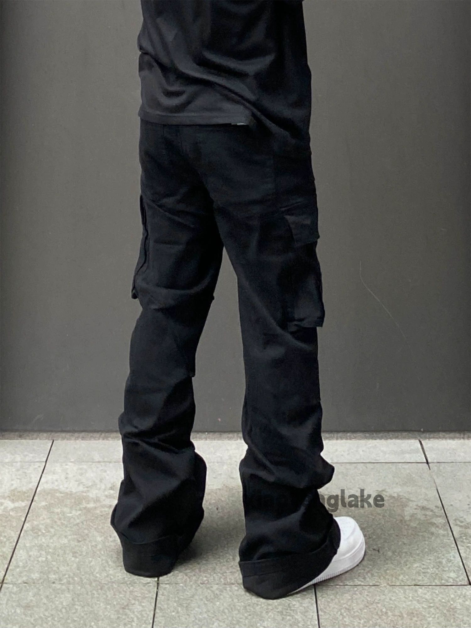 Designer × Japanese Brand × Vintage military skate hiphop utility bootcut cargo pants Size US 32 / EU 48 - 2 Thumbnail