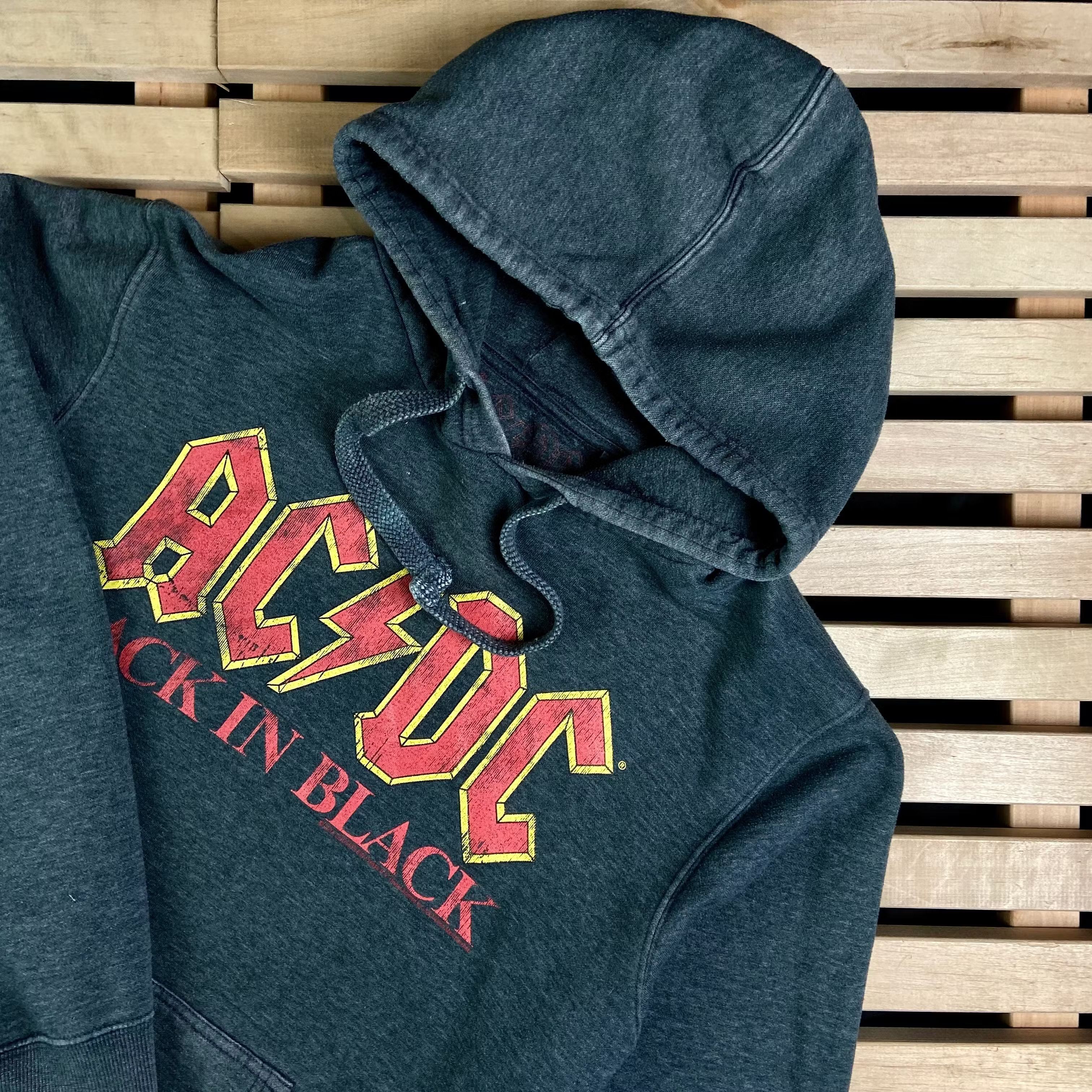 AC/DC × Band Tees × Vintage Mens Hoodies ACDC AC/DC Vintage Big Logo Size L Size US L / EU 52-54 / 3 - 2 Thumbnail