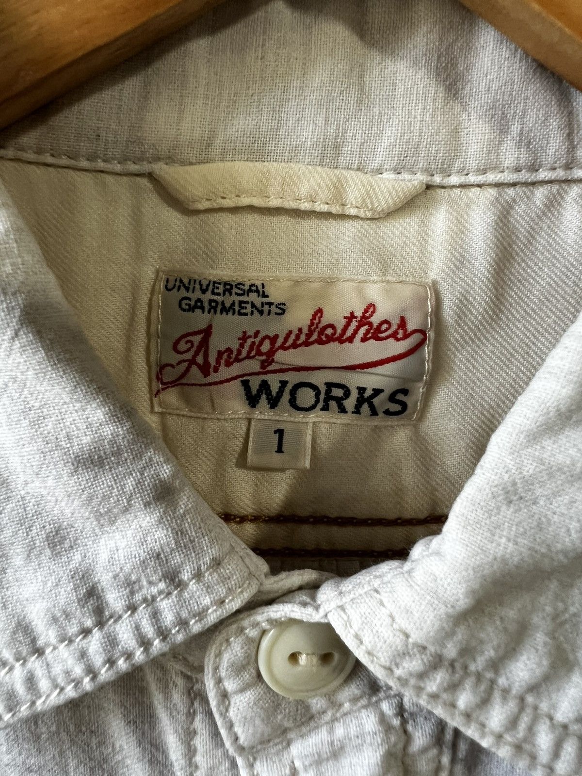 Other Antiqulothes Work Shirt Union Made Stitiching Size US S / EU 44-46 / 1 - 3 Thumbnail