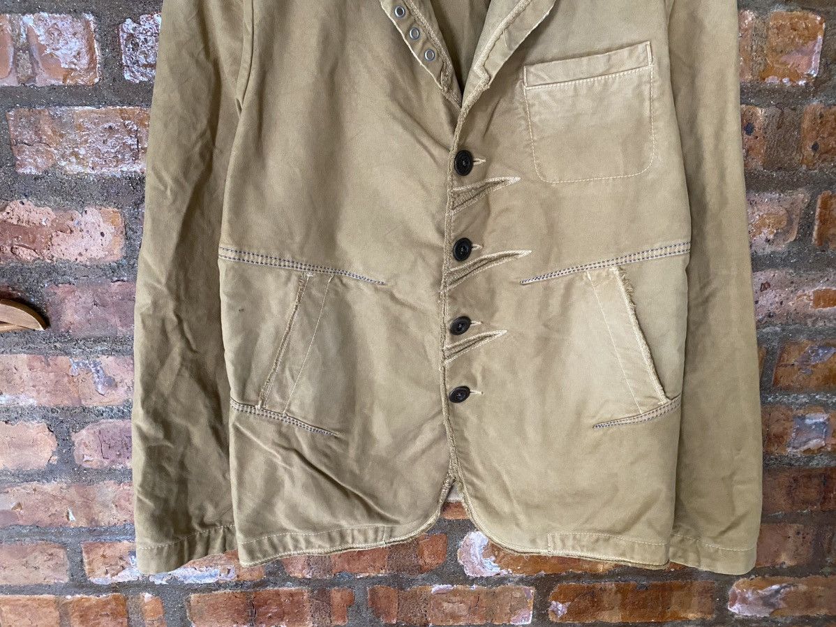 Final Home × Japanese Brand × Marithe + Francois Girbaud Marithe Francois Girbaud moleskin Paneled cutting fringe Size US M / EU 48-50 / 2 - 4 Thumbnail