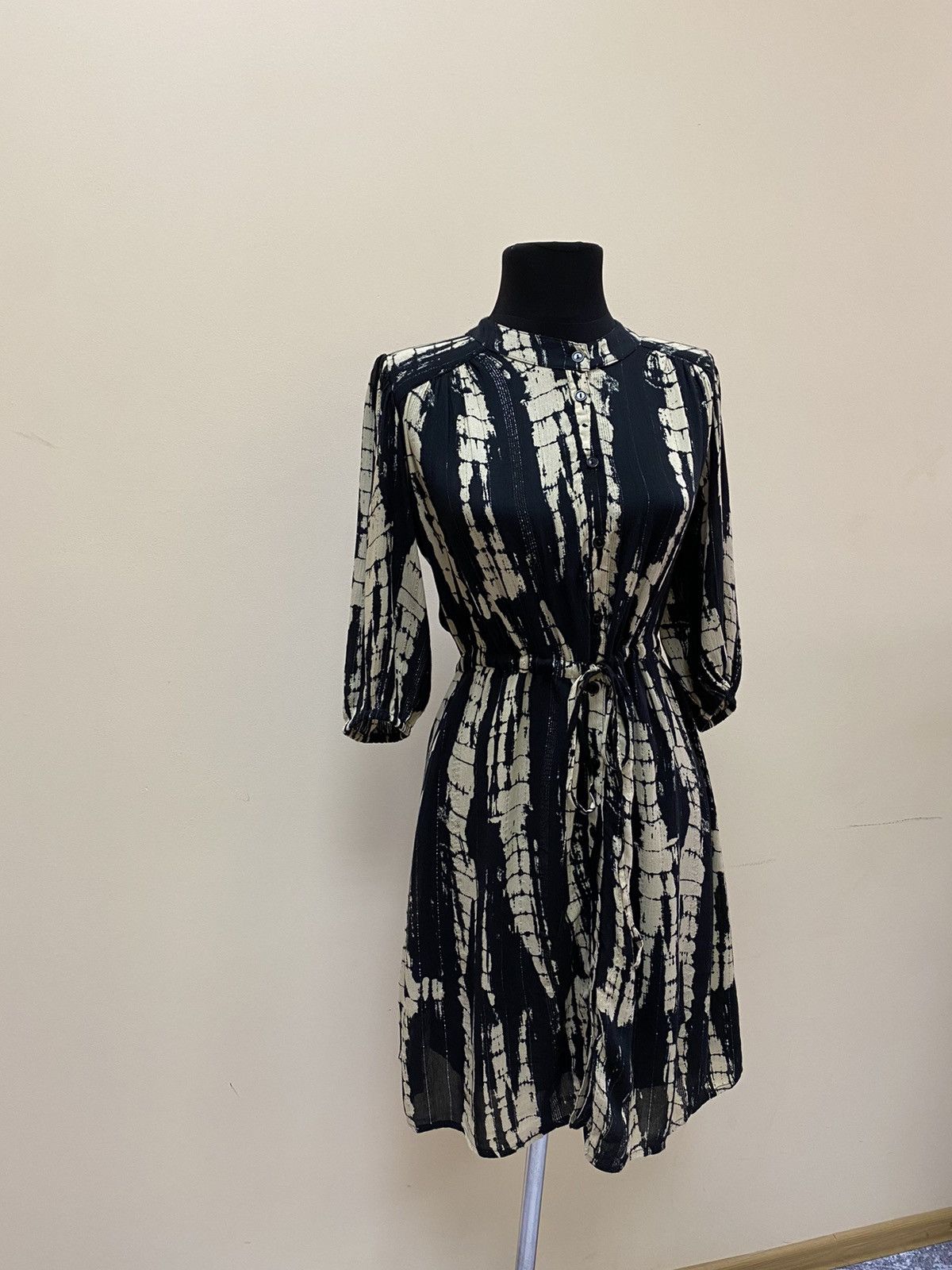 ba&sh Ba&sh Womens Kenya Tie Dye Mini Dress Size XS Size XS / US 0-2 / IT 36-38 - 3 Thumbnail