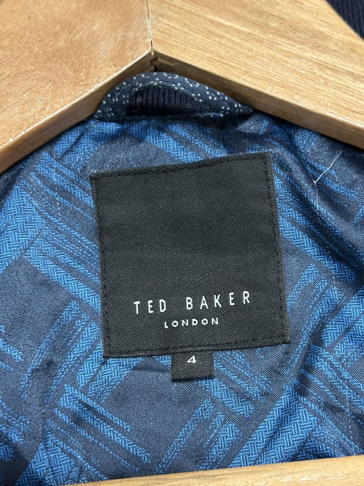 Ted Baker Ted Baker London Men’s Bomber Windbreaker Jacket Size L Size US L / EU 52-54 / 3 - 9 Thumbnail