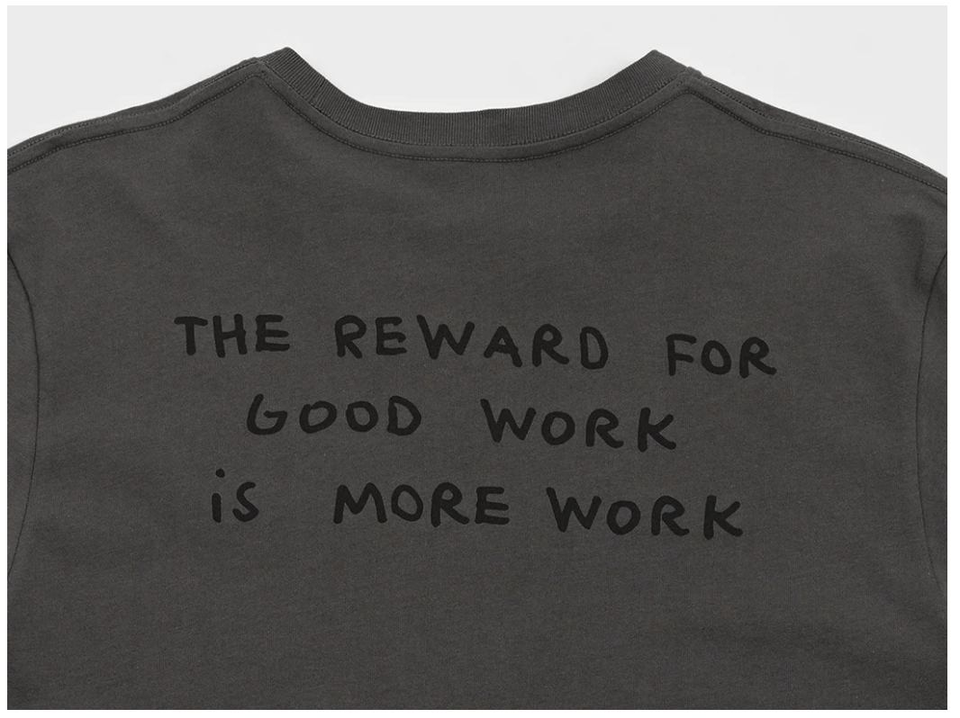 Nike × Tom Sachs Embroidered Ten Bullets T-Shirt (Dark Gray) Size US M / EU 48-50 / 2 - 3 Thumbnail