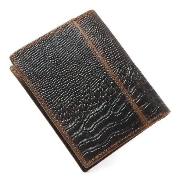 Japanese Brand × Leather Crocodile Emboss Small Wallet Size ONE SIZE - 3 Thumbnail