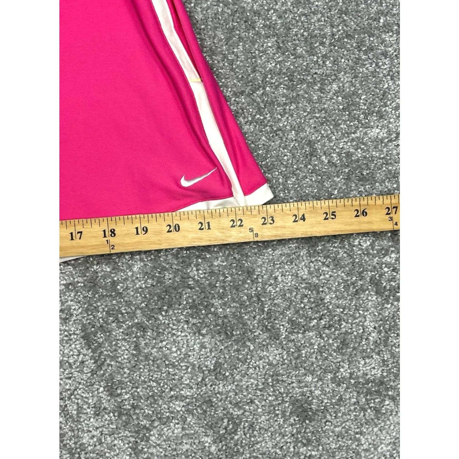 Nike Nike Skirt Nike Skort Girls L Pink Dri Fit Compression Liner Swoosh Logo Activewear Short Skirt Womens 31in Waist 12-14 2000s? Size 36" / US 14 / IT 50 - 4 Thumbnail