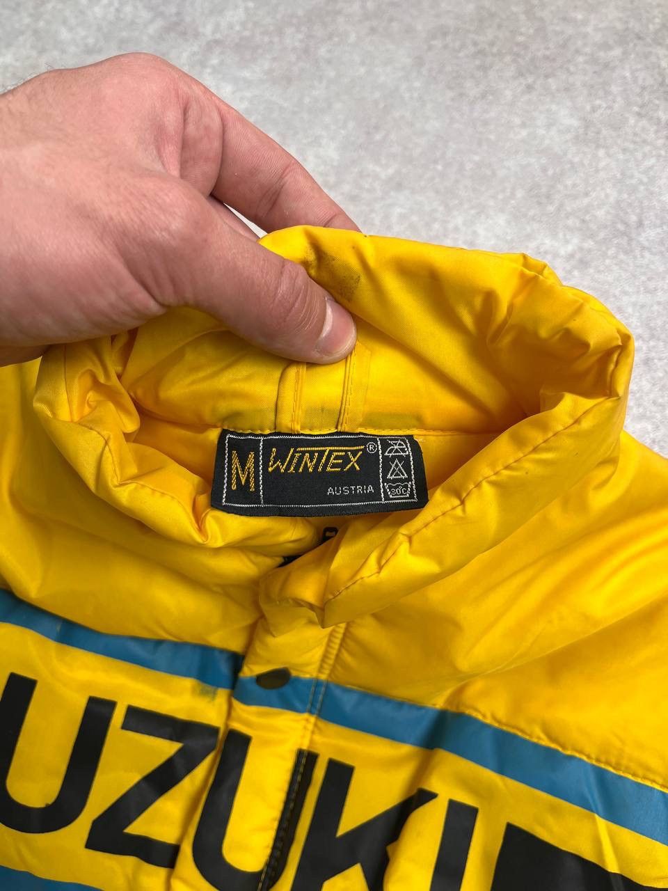Vintage Vintage Suzuki Racing Modular Yellow Down Puffer Jacket S Size US S / EU 44-46 / 1 - 9 Thumbnail