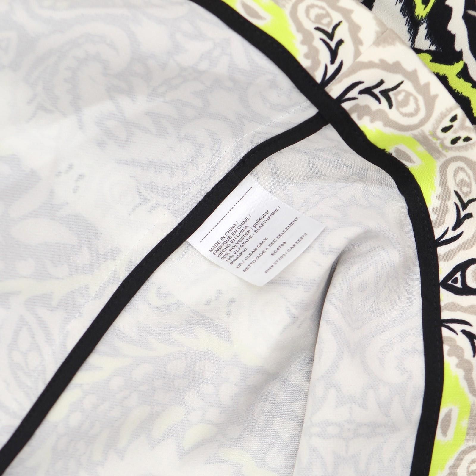Other Nwt Ella Rafaella Print Blazer Jacket String Black Multi 3x Size 3XL / US 20-22 - 4 Thumbnail