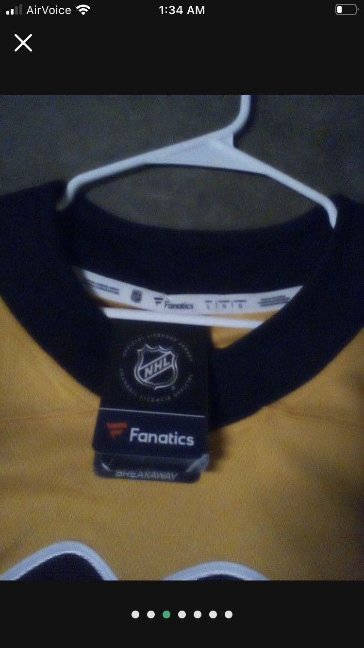 NHL Brand New NHL Penguins Hockey Jersey Size US L / EU 52-54 / 3 - 2 Thumbnail
