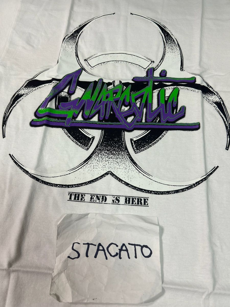 Gnarcotic × Rap Tees Gnarcotic Lil Gnar End is Near Tee White Size US M / EU 48-50 / 2 - 3 Thumbnail
