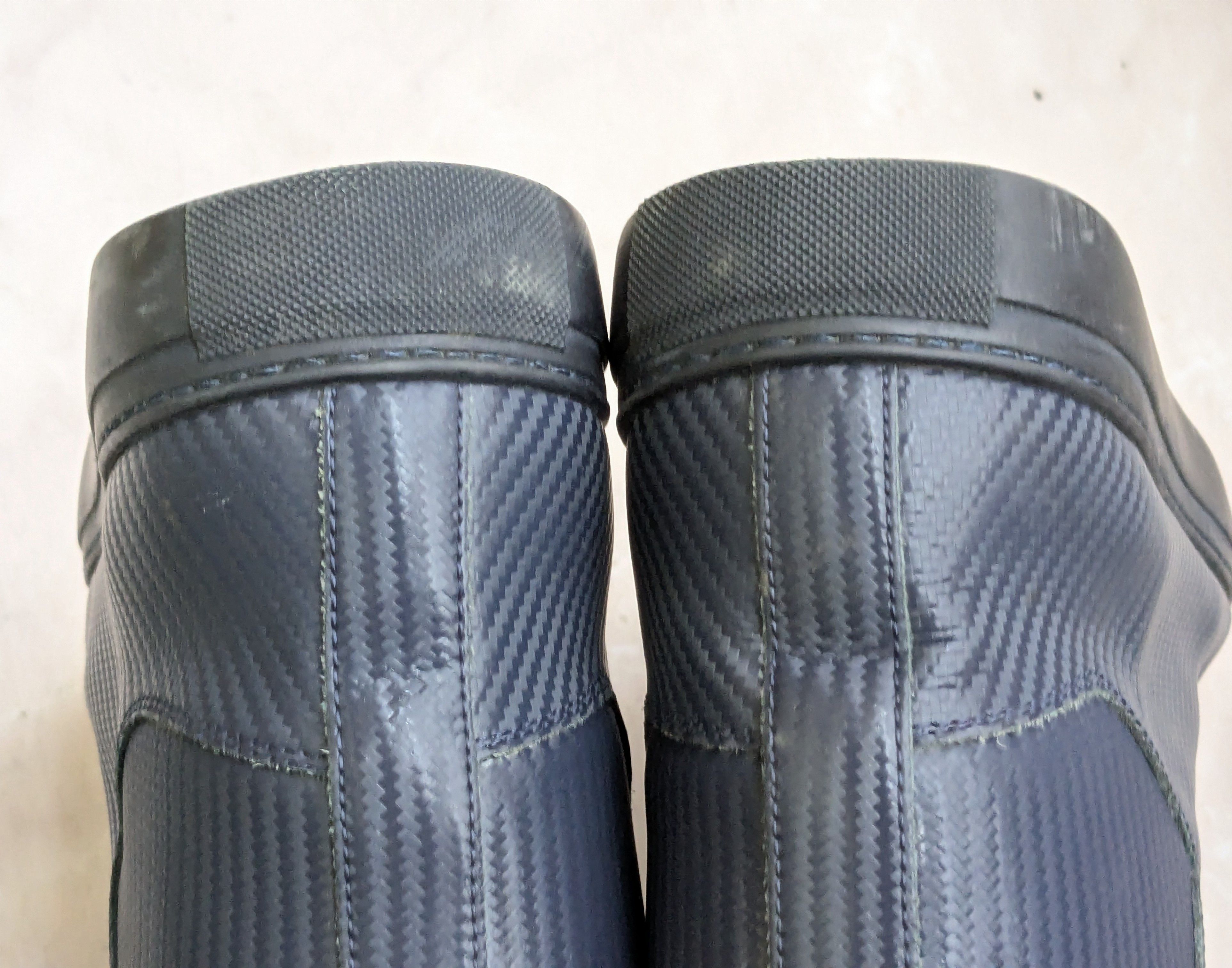 Balenciaga Balenciaga Arena Navy Blue 12 High Tops Leather Size US 12 / EU 45 - 13 Thumbnail