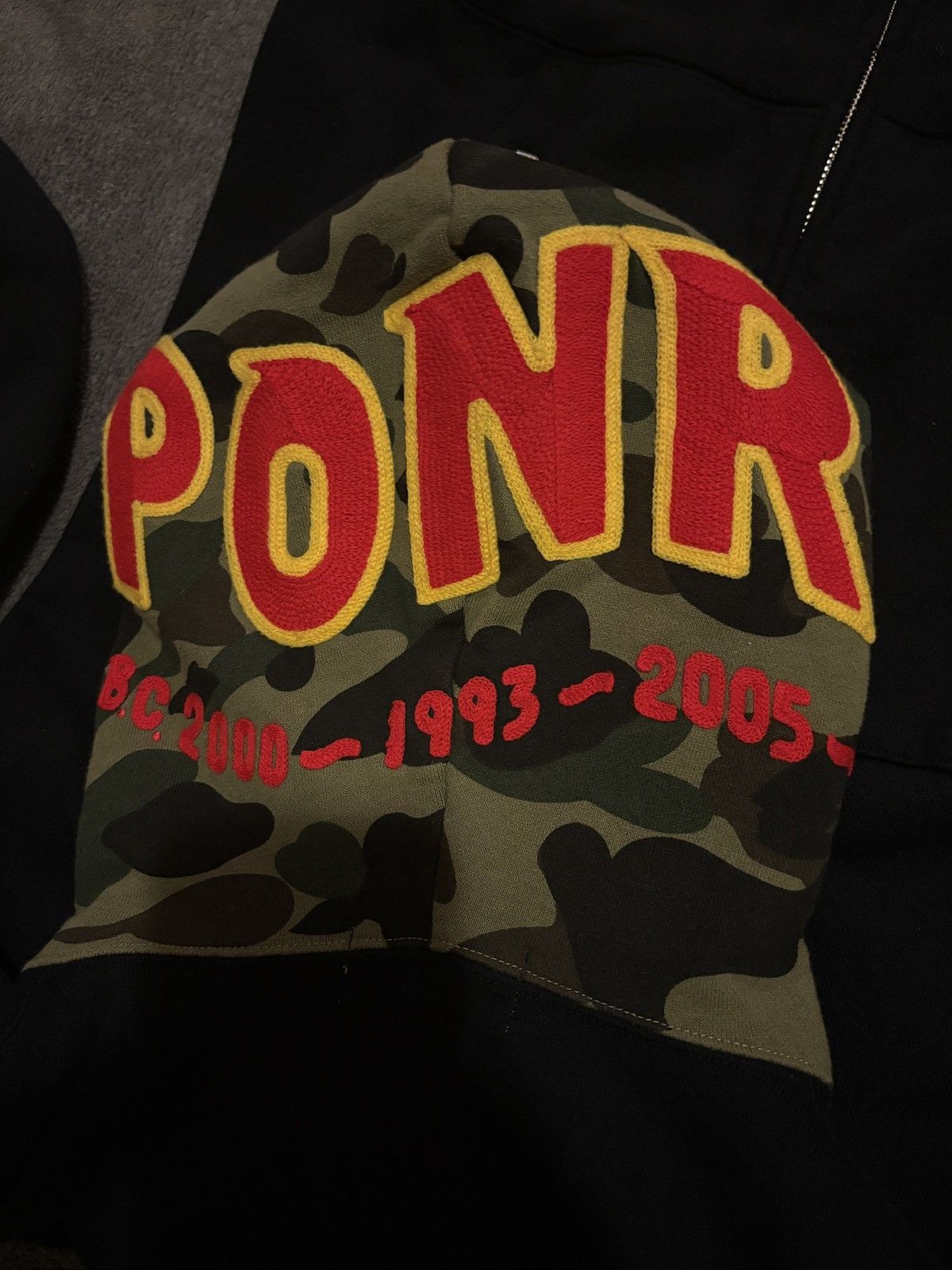 Bape Bape “PONR” Hoodie Size US M / EU 48-50 / 2 - 3 Thumbnail