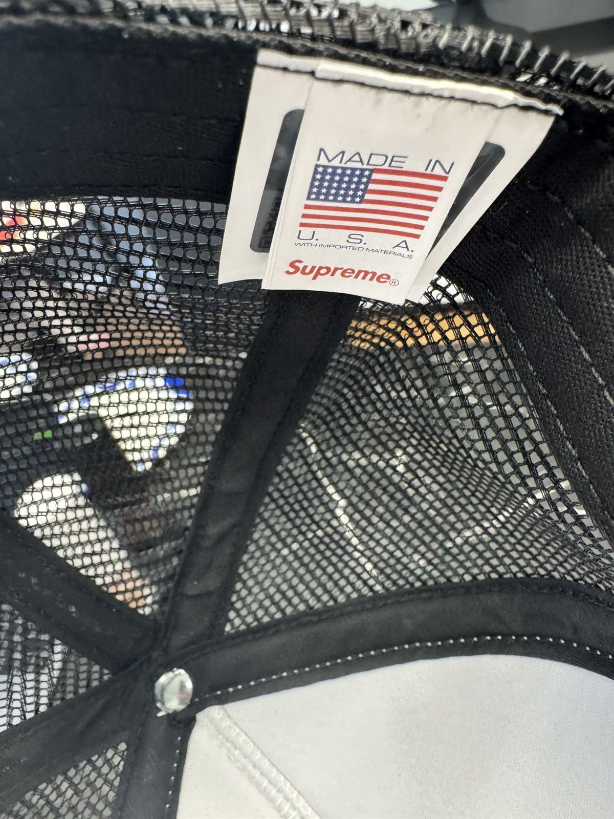 Playboy × Supreme Supreme Authorized Dealer Mesh Trucker Hat Black Snapback! Size ONE SIZE - 7 Thumbnail