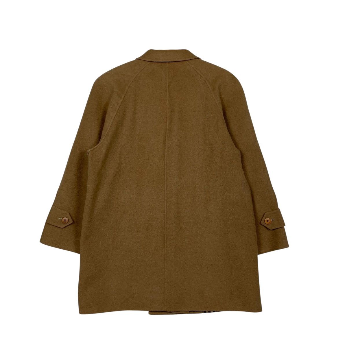 Burberry Burberrys Nova Check Double Breasted Wool Coat Size M / US 6-8 / IT 42-44 - 7 Thumbnail