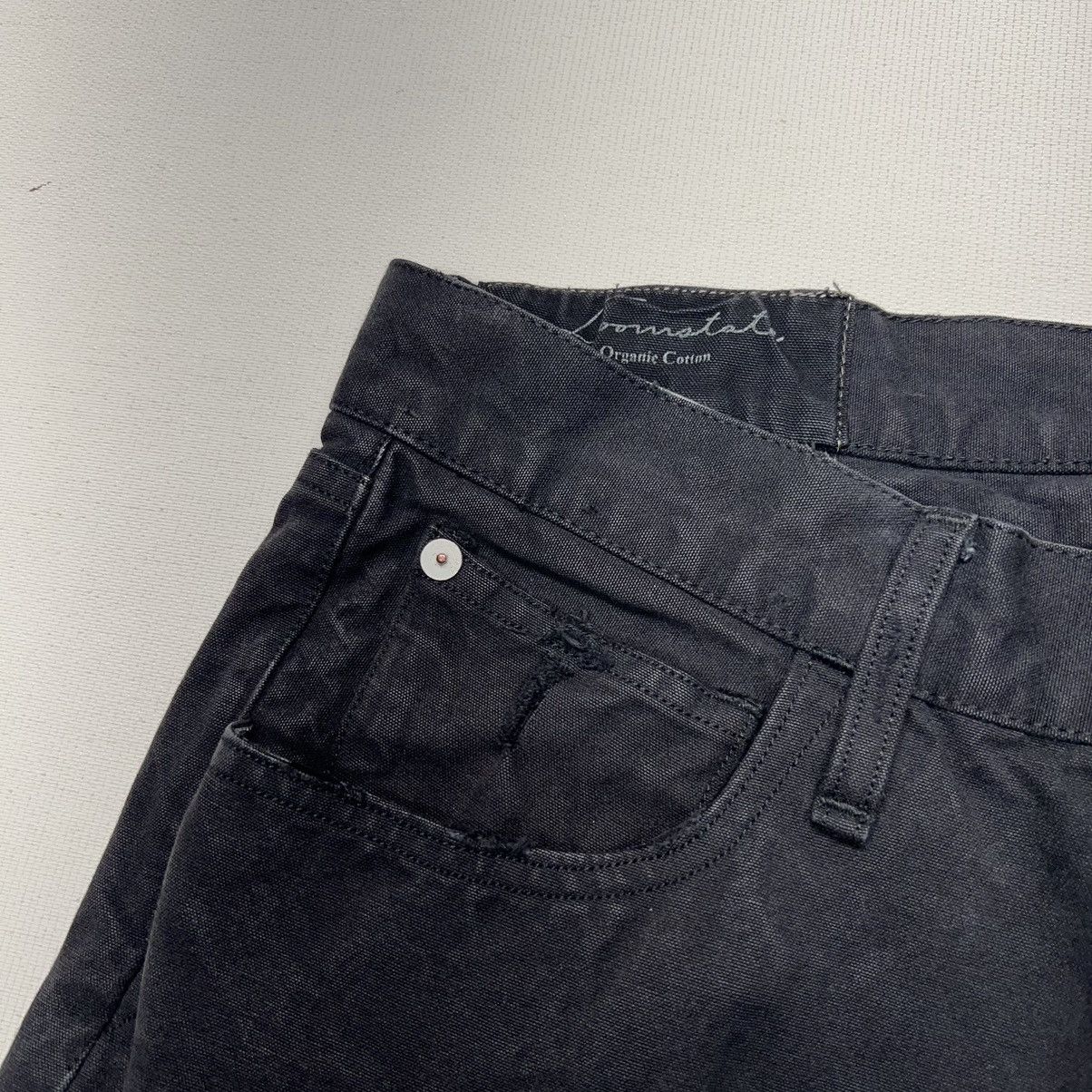 Vintage Loomstate Pants Black Straight Canvas Workwear Utility Firm Size US 32 / EU 48 - 6 Thumbnail