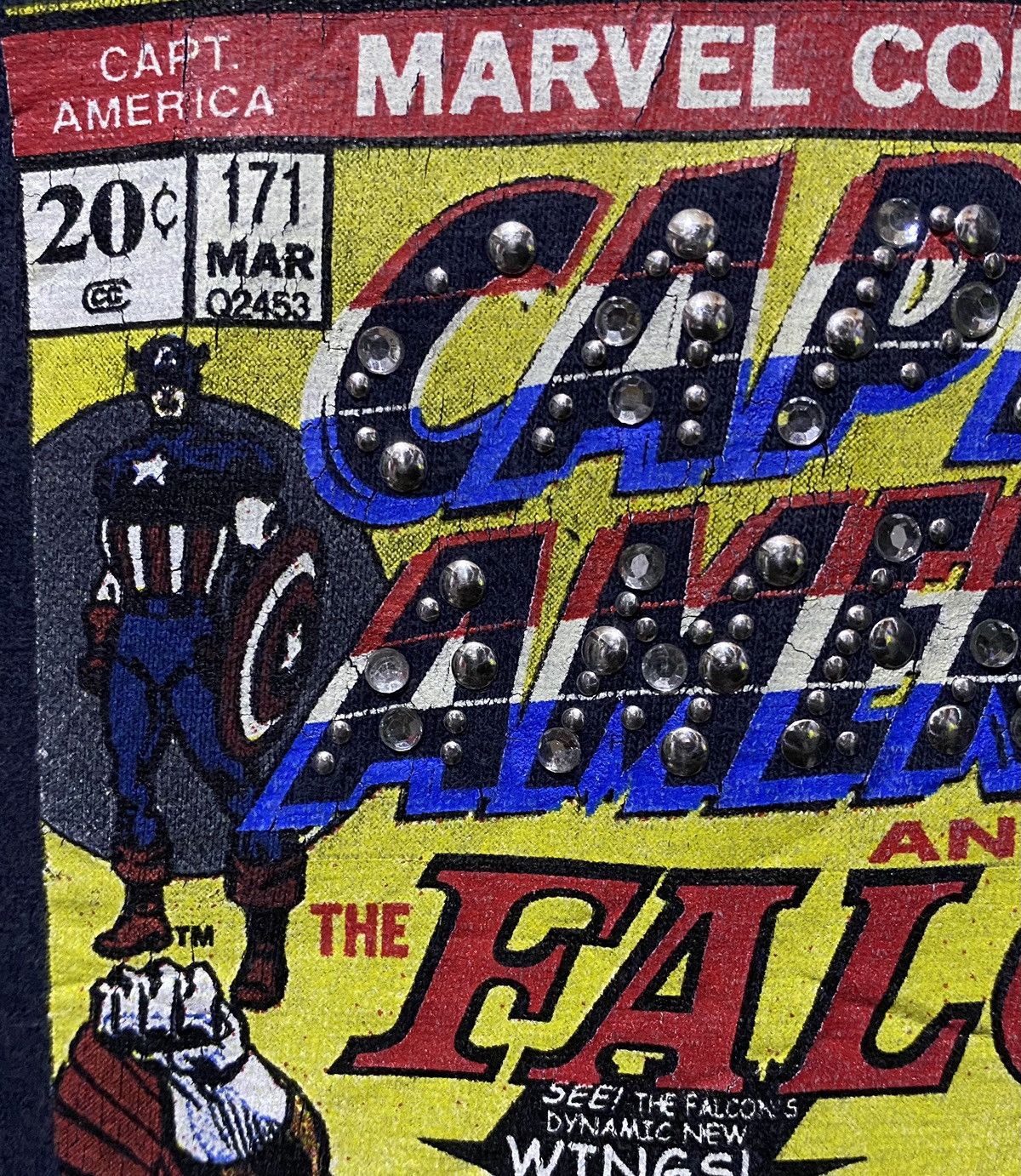 Ecko Unltd. × Marvel Comics × Vintage Tee Shirt Caps 171 Marvel Comics Captain America Falcon Ecko Size US XL / EU 56 / 4 - 5 Thumbnail