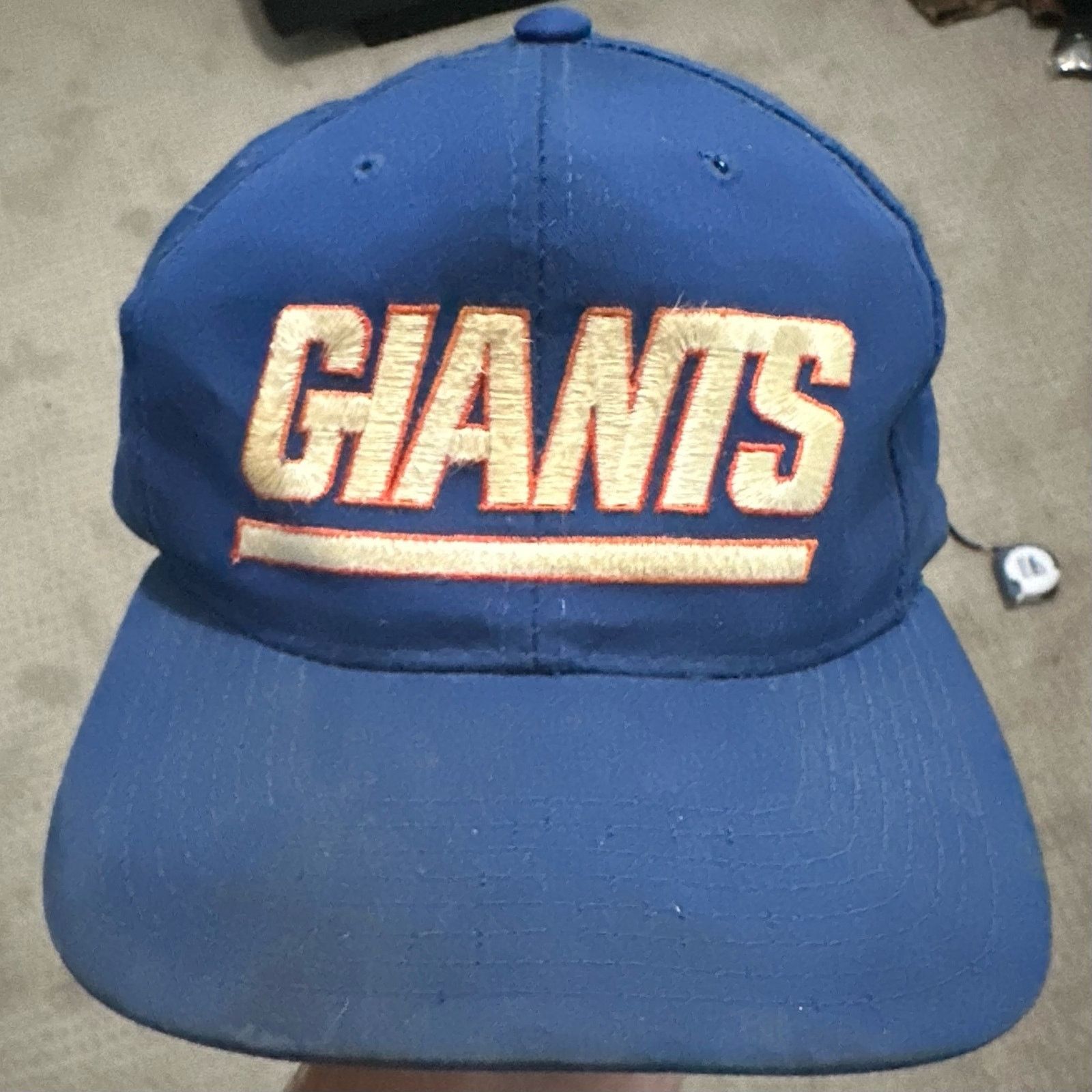 Starter New York Giants NFL Signed by “Cass” Thomas Ole miss 90s Size ONE SIZE - 1 Thumbnail