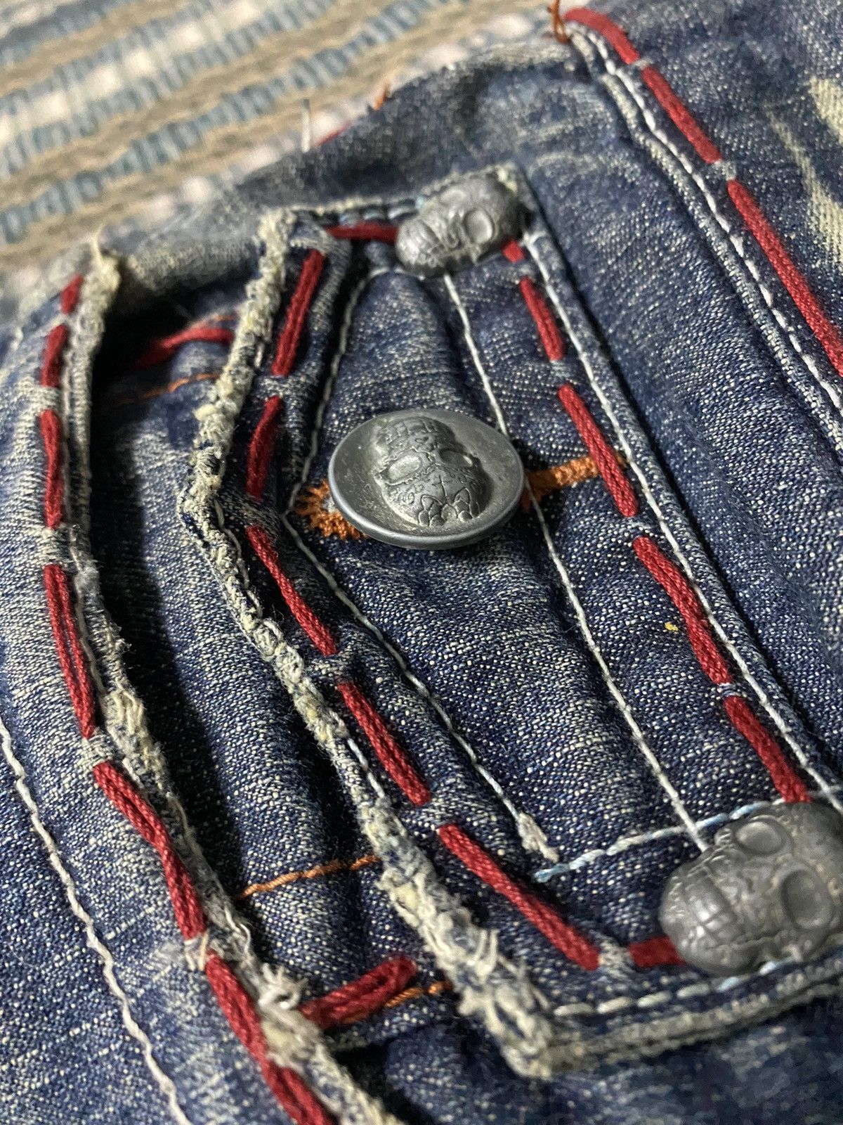 Jean × Vintage Vintage Laguna Beach Jeans Distressed Jean Boot Cut Made Usa Size US 42 / EU 58 - 6 Thumbnail