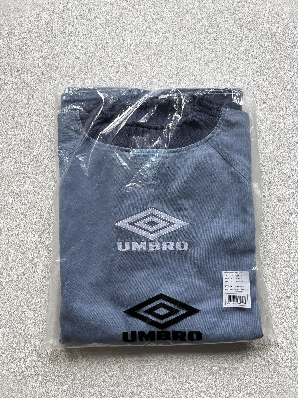 Umbro UMBRO Iconic Drill Top Infinity / Dusk Blue / Blue Indigo Size US M / EU 48-50 / 2 - 8 Thumbnail