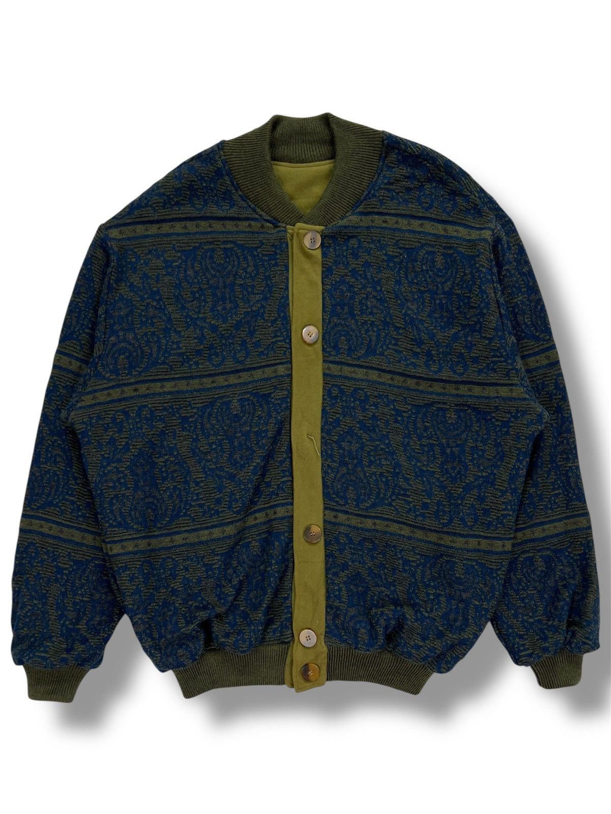 Givenchy Givenchy Gentleman Jacket with Inside-Out Knit Design Size US M / EU 48-50 / 2 - 1 Thumbnail