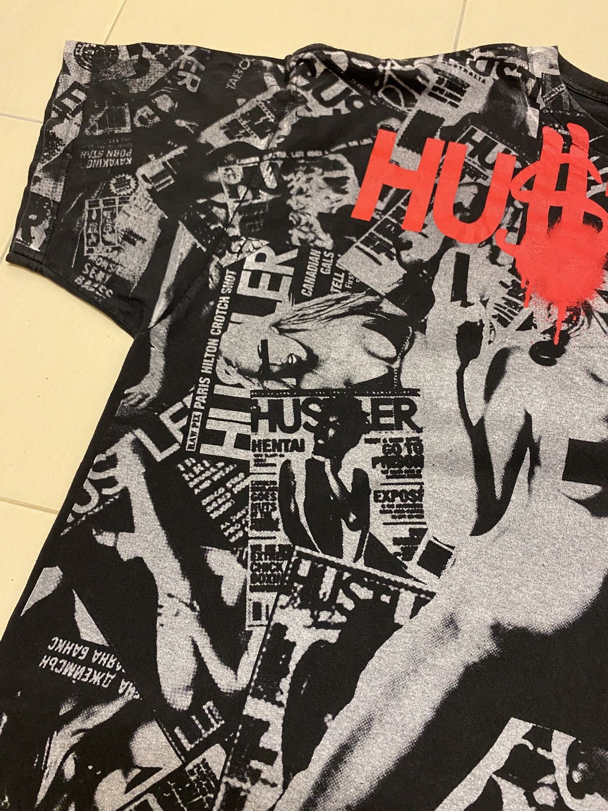 Other × Vintage Hustler Hardcore Porn Magazine All Over Print Size US XL / EU 56 / 4 - 2 Thumbnail