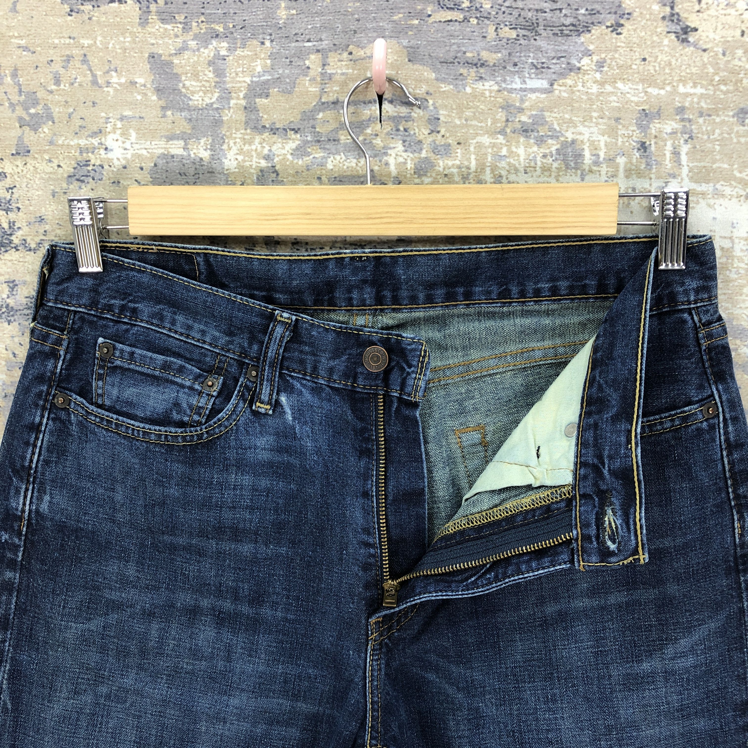 Levi's Vintage Y2K Levis Indigo Wash Jeans Levi's Faded Denim Size US 32 / EU 48 - 6 Thumbnail