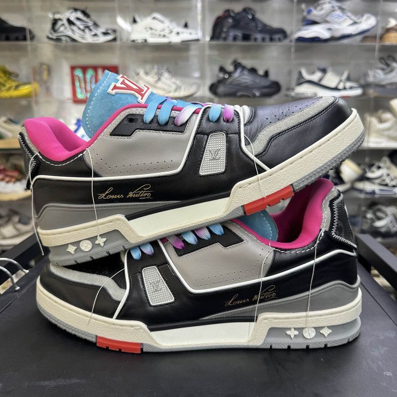 Louis Vuitton Louis Vuitton Colorful Low-Top Trainers for Men -2508 Size US 10.5 / EU 43-44 - 7 Thumbnail