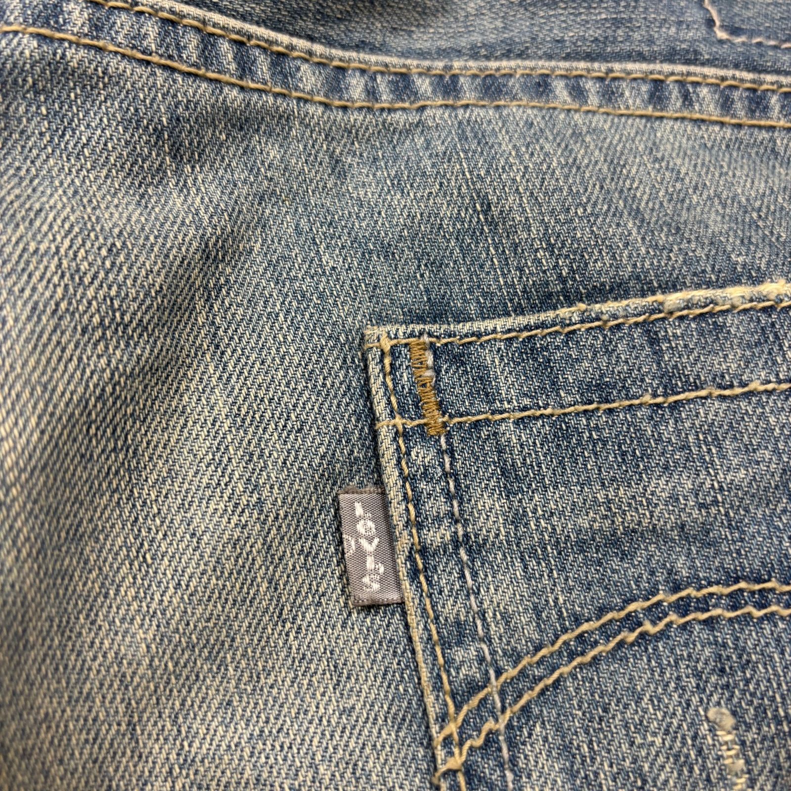Levi's × Vintage VTG Y2K Levi's Silvertab Baggy True Boot Jeans Men's 38x32 Size US 38 / EU 54 - 5 Thumbnail