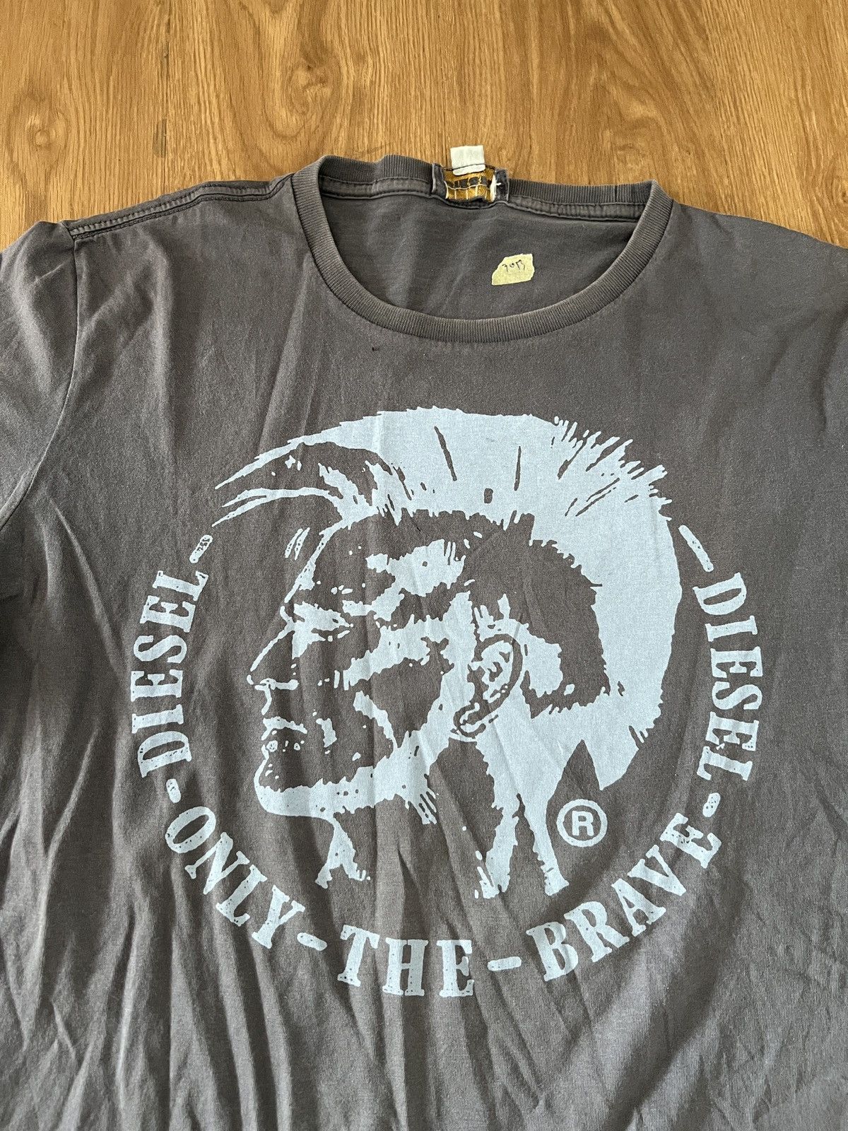 Diesel only the brave punk avant garde archive tshirt