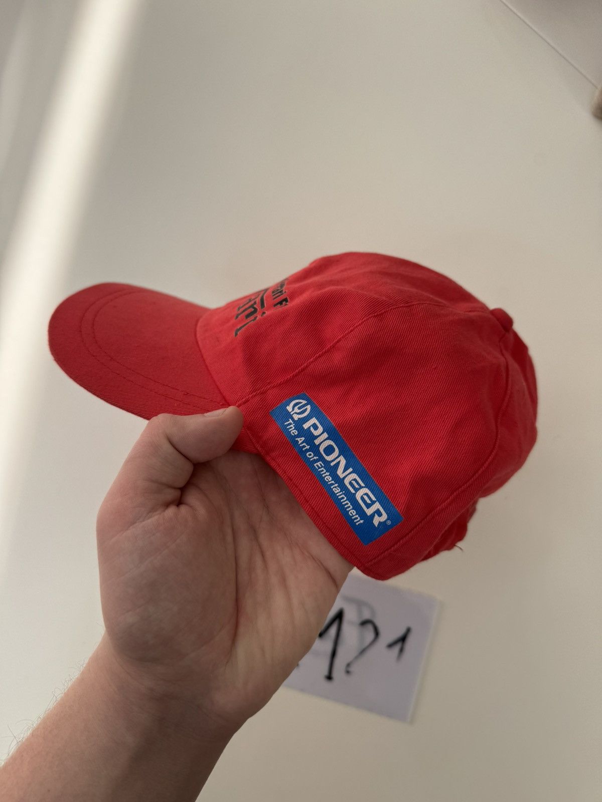Ferrari Ferrari Pioneer technology logo racing cap 90s cap Size ONE SIZE - 5 Thumbnail