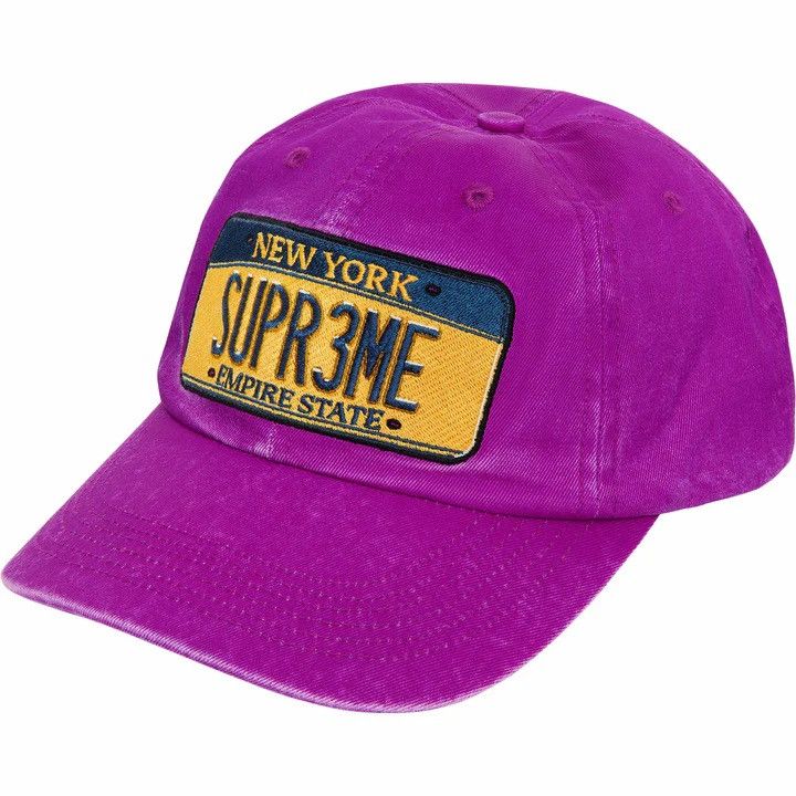 Supreme Supreme License Plate 6-Panel Size ONE SIZE - 1 Thumbnail