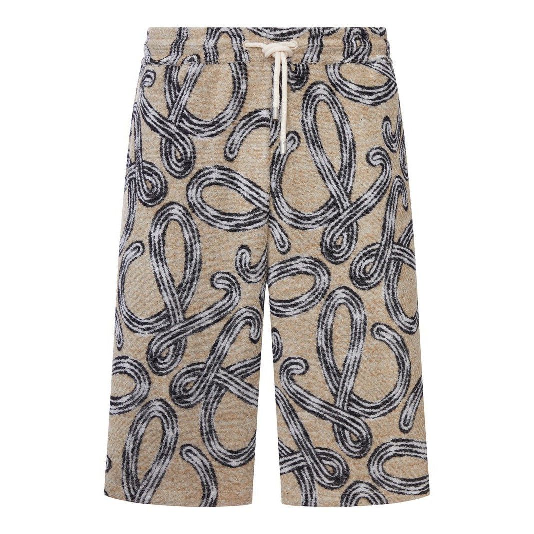 Loewe LOEWE Beige/Black/White Shorts New & Authentic (Men's size:U Size US 30 / EU 46 - 1 Preview
