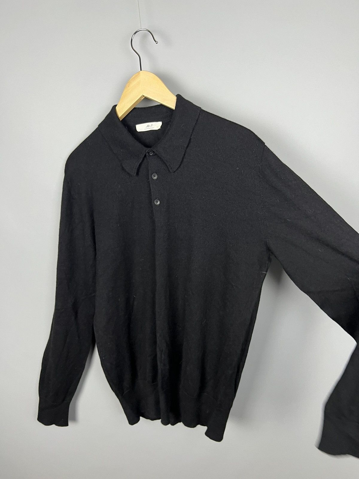Mr P. (L) Mr. P cshmere silk sweater / rugby shirt rare Size US L / EU 52-54 / 3 - 4 Thumbnail
