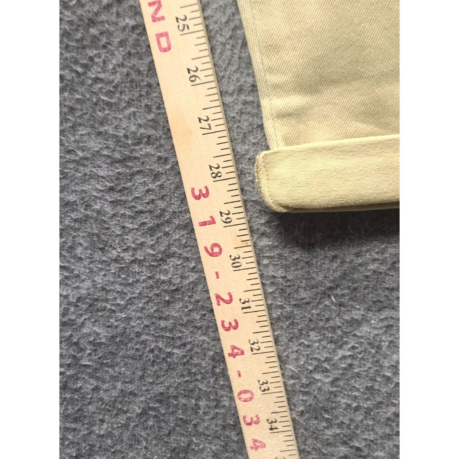 Vintage Judy Blue Jeans Womens 24W Utility Jogger High Rise Relaxed Stretch Denim Beige 29 In Inseam XS-Plus Ladies Mens Girls Size 42" / US 20 - 6 Thumbnail