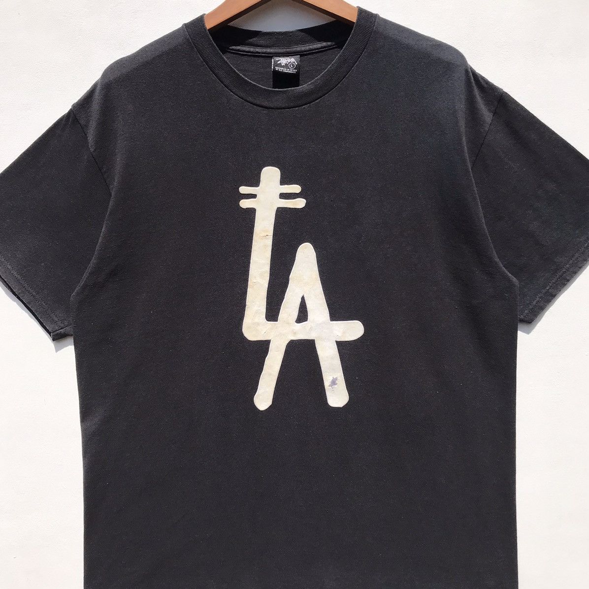Stussy 🔥Distressed🔥Vintage Stussy LA 25th Anniversary Shirt Stussy Size US L / EU 52-54 / 3 - 9 Thumbnail