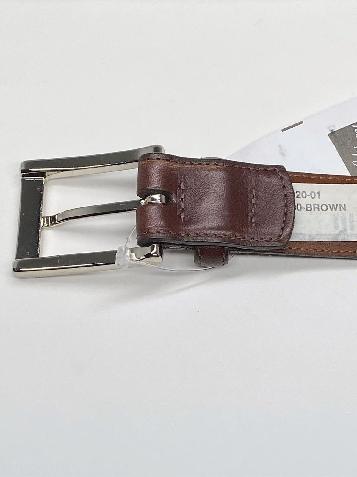 Saks Fifth Avenue Saks Fifth Avenue Brown Leather Belt size 44 Size 44 - 12 Thumbnail