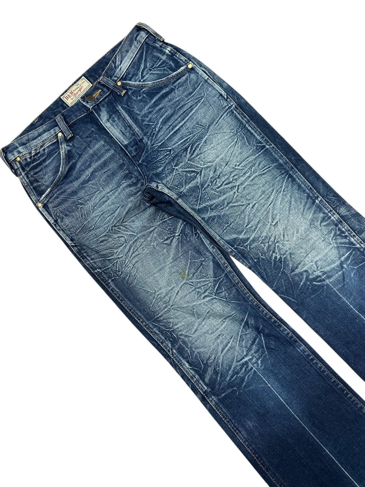 Vintage Vintage Wrangler Blue Bell Flare . Size US 30 / EU 46 - 3 Thumbnail