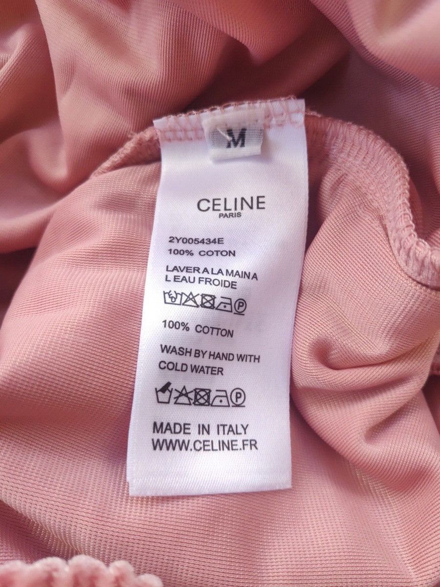 Celine Celine Paris Pink Satin Baggy Sweatpants Size 26" / US 2 / IT 38 - 6 Thumbnail