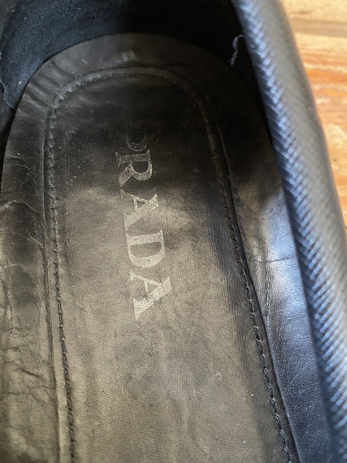 Prada Prada logo horsebit driving loafers, black shoes uk9 US 10 Size US 10 / EU 43 - 16 Thumbnail