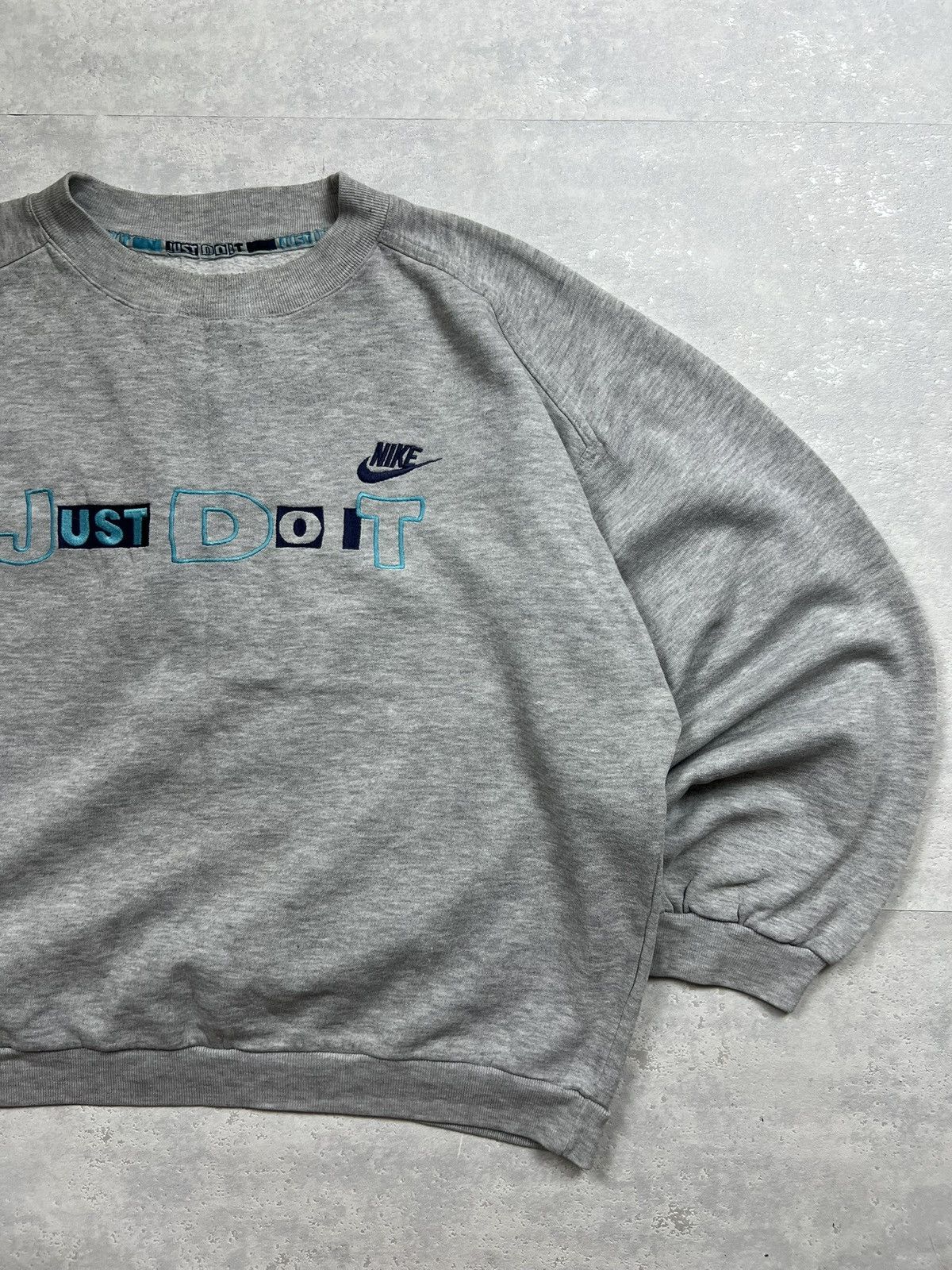 Nike 90s Nike Just Do It Vintage Y2K Boxy Retro Sweatshirt Size US XL / EU 56 / 4 - 3 Thumbnail
