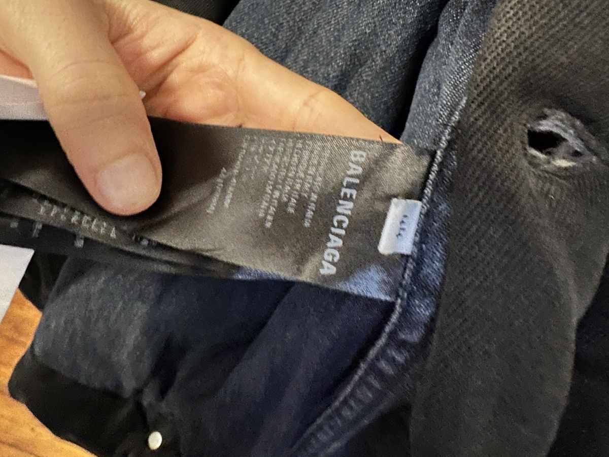 Balenciaga Padded denim jacket Size US S / EU 44-46 / 1 - 5 Thumbnail