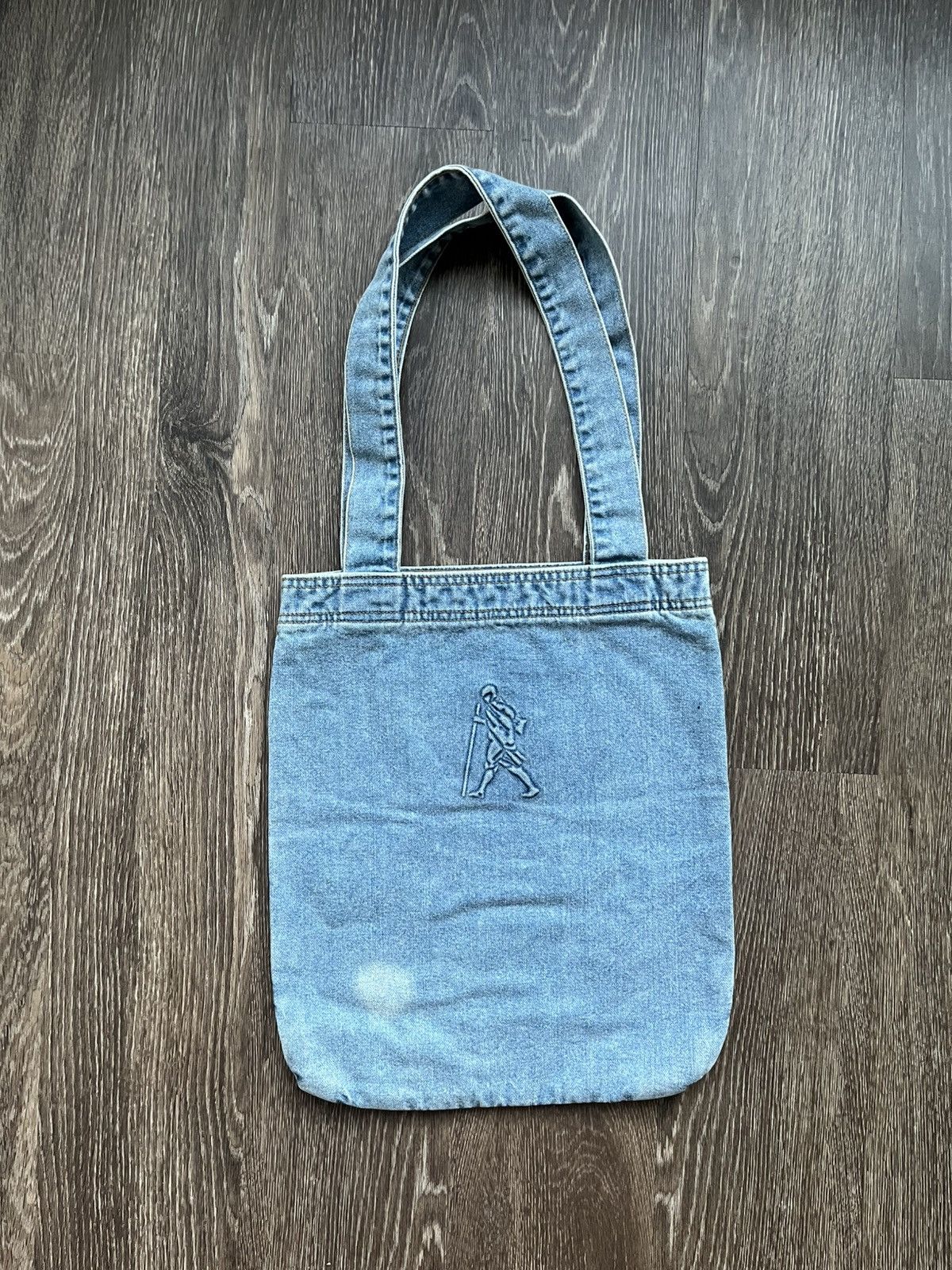 Kapital Kapital Walling Peace Denim tote bag Size ONE SIZE - 2 Thumbnail