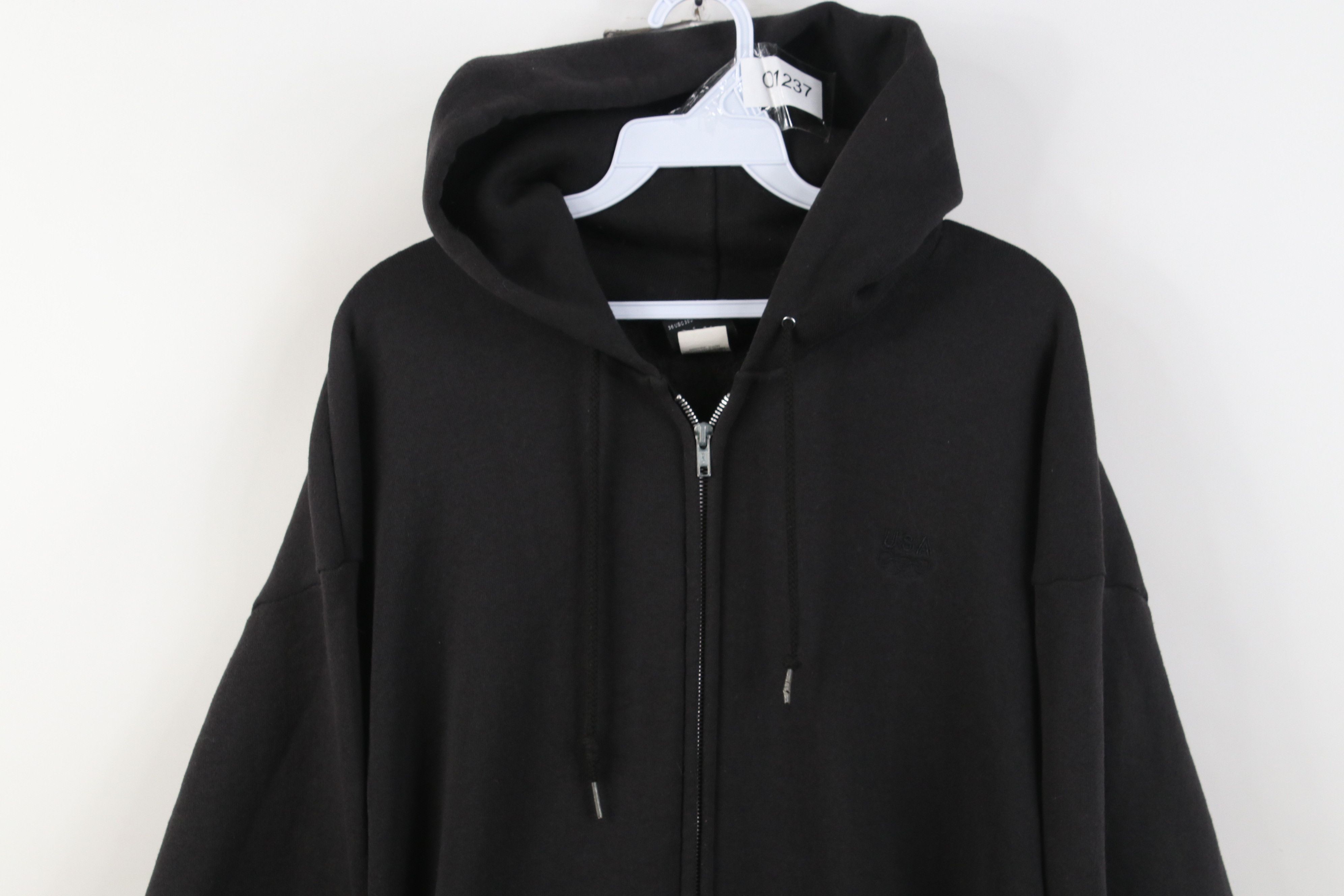 Vintage Vintage 90s USA Olympics Full Zip Hoodie Sweatshirt USA Size US L / EU 52-54 / 3 - 2 Thumbnail