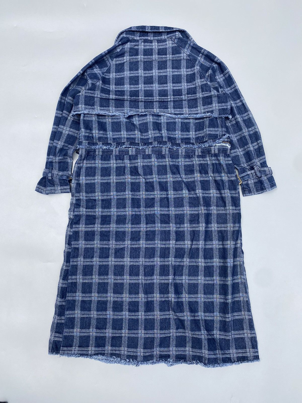 Japanese Brand Birthwork of Sanity Heart- 2in1- Denim Dress Size M / US 6-8 / IT 42-44 - 22 Thumbnail