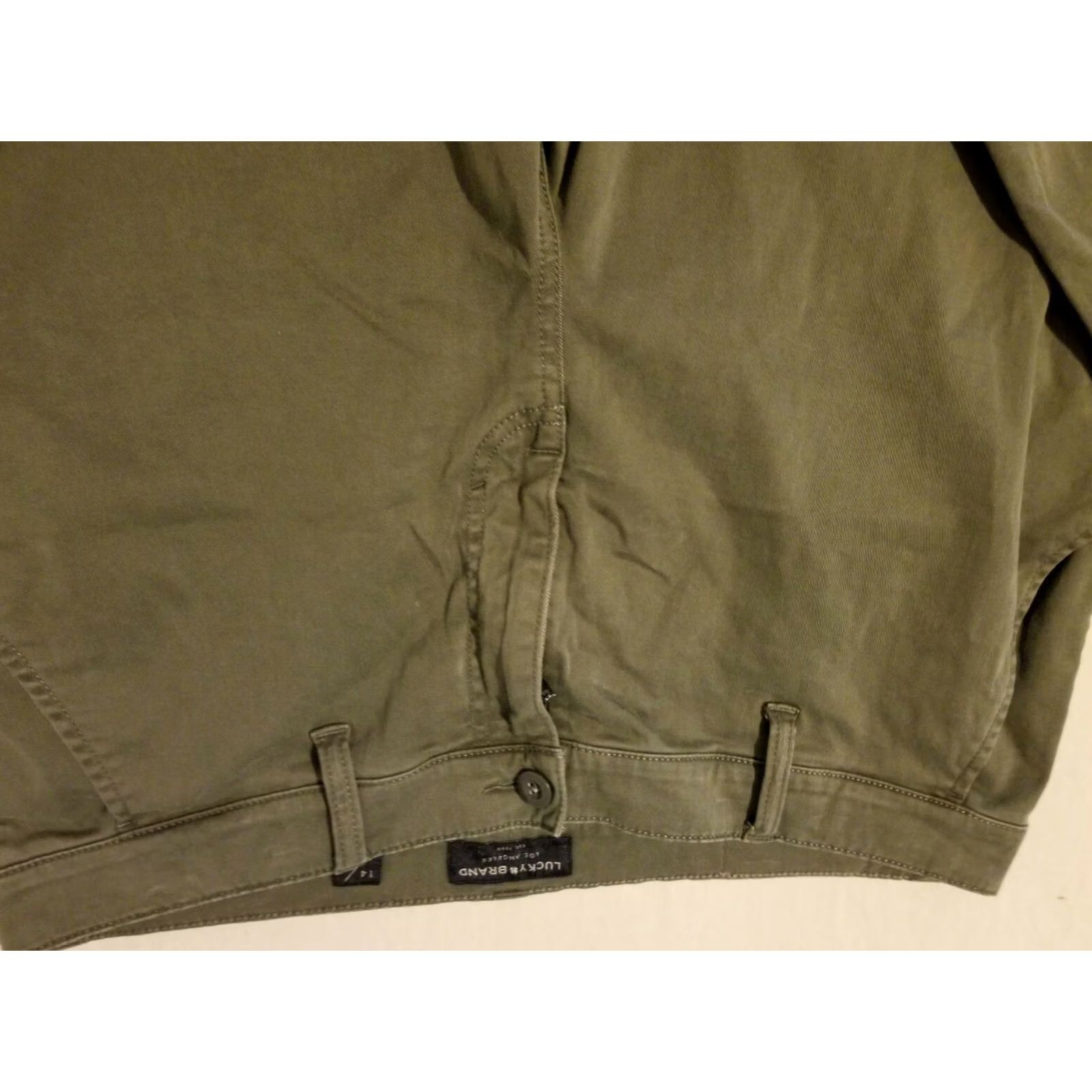 Lucky Brand Lucky Brand Pants Beige Chino 14 Regular 32x25 Women Adult Womens Slacks Dress Trousers Size 36" / US 14 / IT 50 - 5 Thumbnail