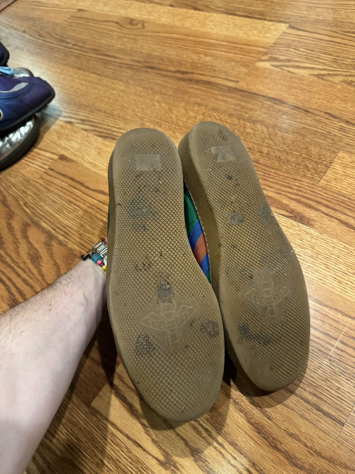 Gucci Gucci g74 trainer sneaker green Size US 8 / EU 41 - 4 Thumbnail