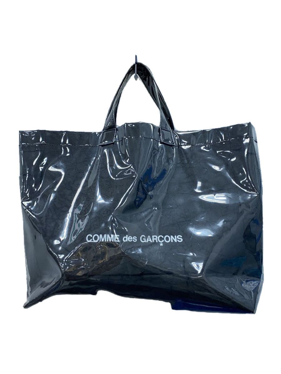 Comme Des Garcons Pvc Tote Bag Black | Grailed