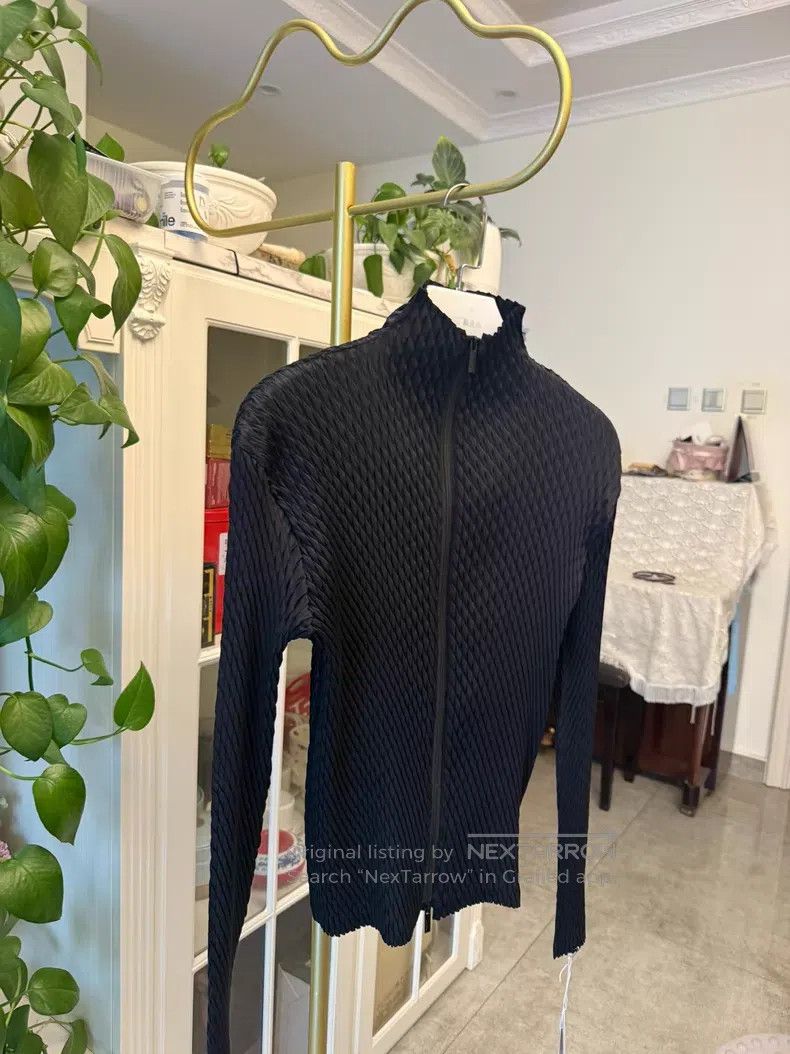 Issey Miyake Issey Miyake Fish Scale Cardigan Coat Size M / US 6-8 / IT 42-44 - 3 Thumbnail